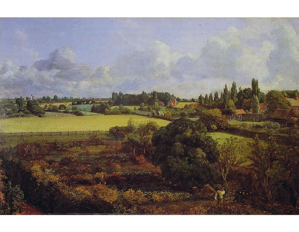 Golding Constable's Kitchen Garden Painting by John Constable