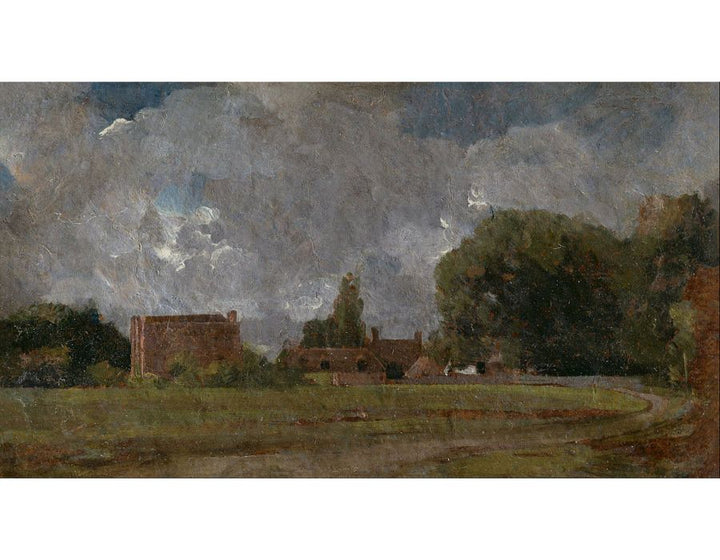 Golding Constable's House, East Bergholt The Artist's birthplace Painting by John Constable