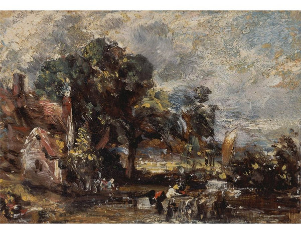 Sketch for The Haywain c.1820 Painting by John Constable