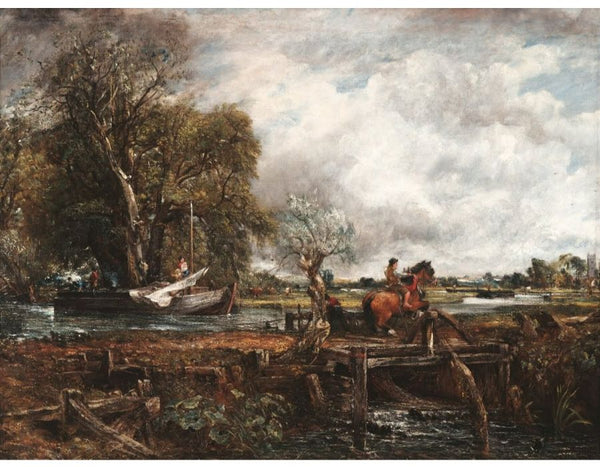 The Leaping Horse Painting by John Constable
