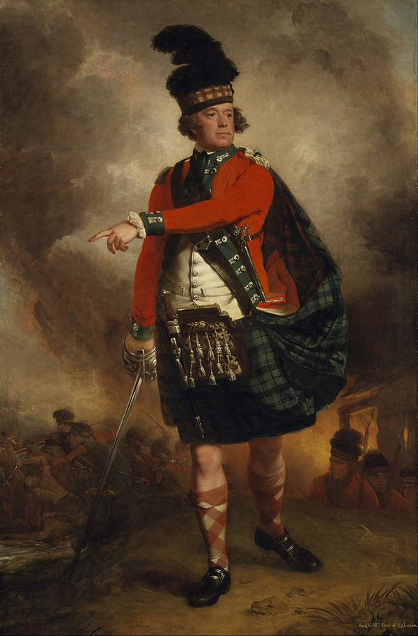 Portrait of Hugh Montgomerie, 12th Earl of Eglinton c.1780
