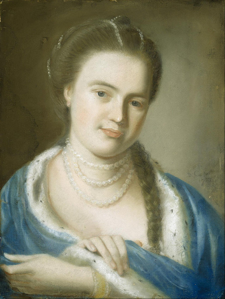 Portrait of Mrs Gawen Brown (Elizabeth Byles), 1763
