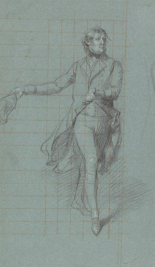 Captain W. Fairfax, figure study for the painting of Victory of Lord Duncan

