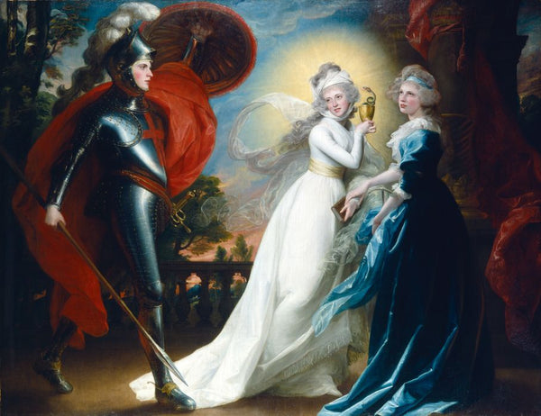 The Red Cross Knight Painting by John Singleton Copley