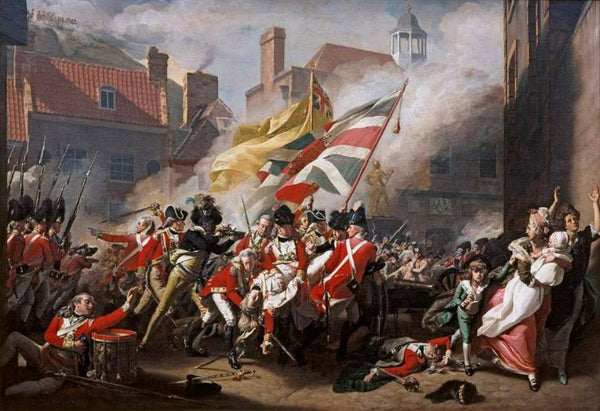The Death Of Major Pierson Painting by John Singleton Copley