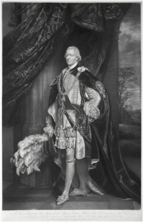 George John Spencer, 1st Lord of the Admiralty in Garter Robes
