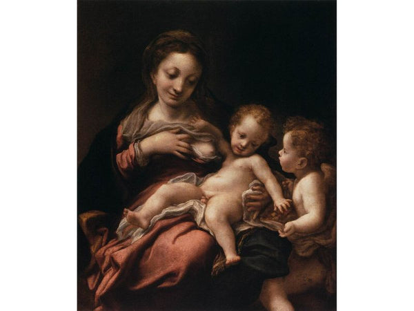Virgin And Child With An Angel (Madonna Del Latte) 