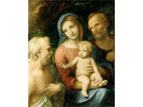 The Holy Family with Saint Jerome 