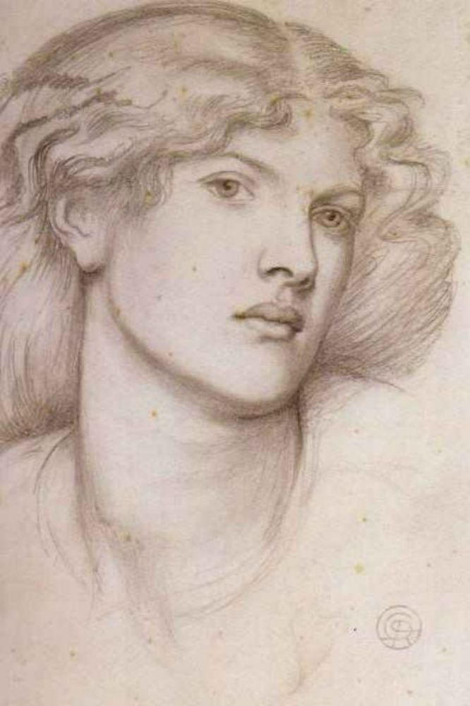 Fanny Cornforth I Painting by Dante Gabriel Rossetti