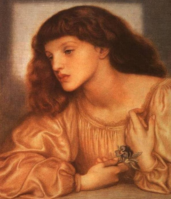 May Morris Painting by Dante Gabriel Rossetti
