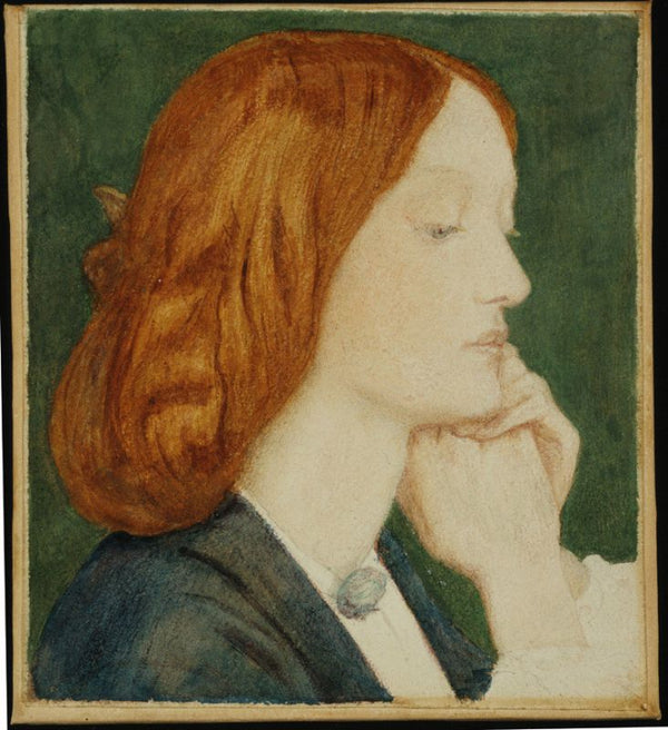 Elizabeth Siddal3 Painting by Dante Gabriel Rossetti
