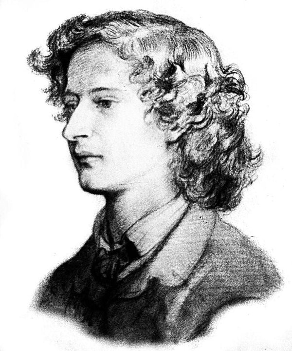 Algernon Charles Swinburne2 Painting by Dante Gabriel Rossetti
