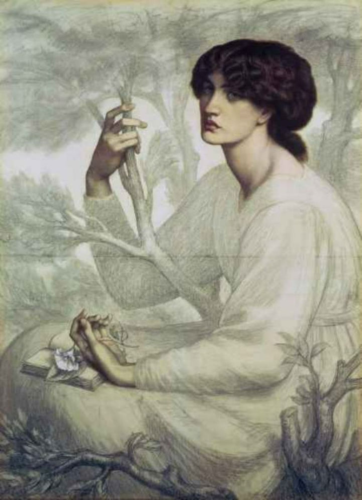 The Day Dream I Painting by Dante Gabriel Rossetti