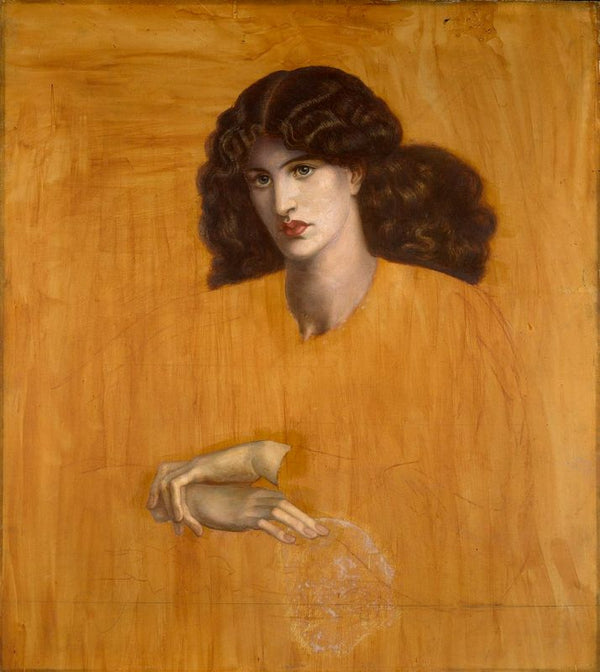 La Donna Della Finestra I Painting by Dante Gabriel Rossetti