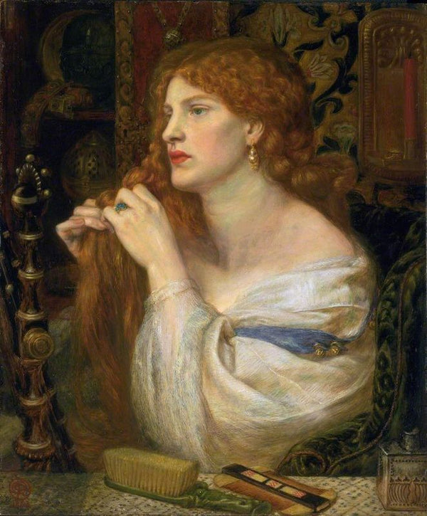 Aurelia (Fazio's Mistress) Painting by Dante Gabriel Rossetti