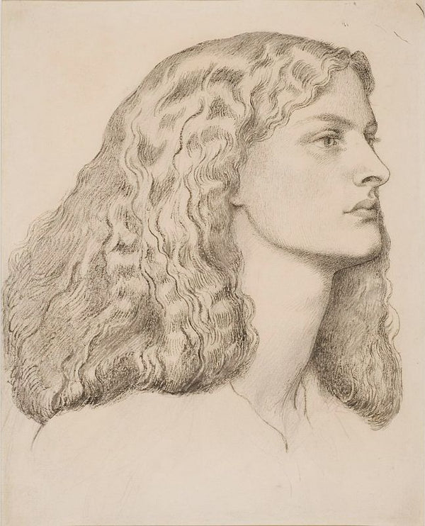 Annie Miller 2 Painting by Dante Gabriel Rossetti