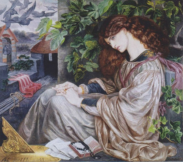 The Pia of Tolomei Painting by Dante Gabriel Rossetti