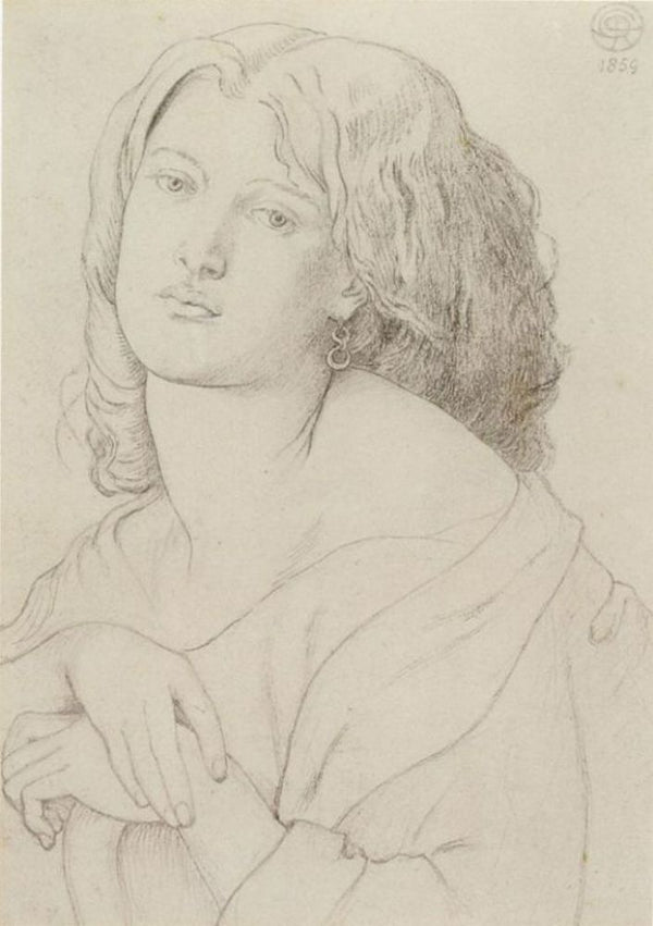 Portrait of Fanny Cornforth Painting by Dante Gabriel Rossetti