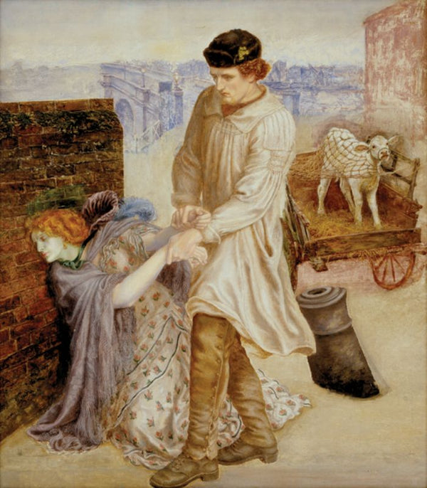 Found Painting by Dante Gabriel Rossetti