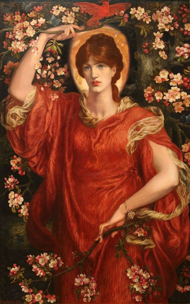 A Vision of Fiammetta 1878 Painting by Dante Gabriel Rossetti