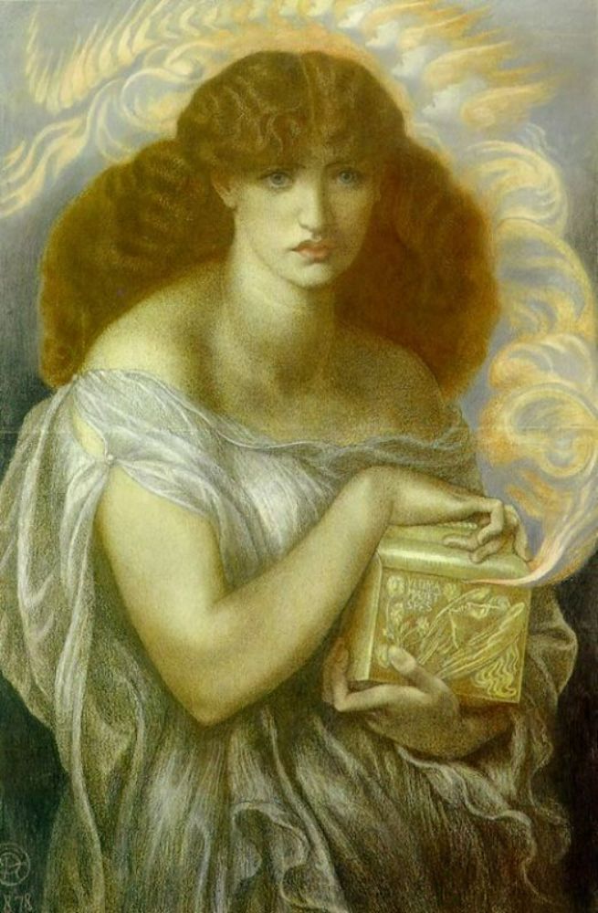 Pandora Painting by Dante Gabriel Rossetti