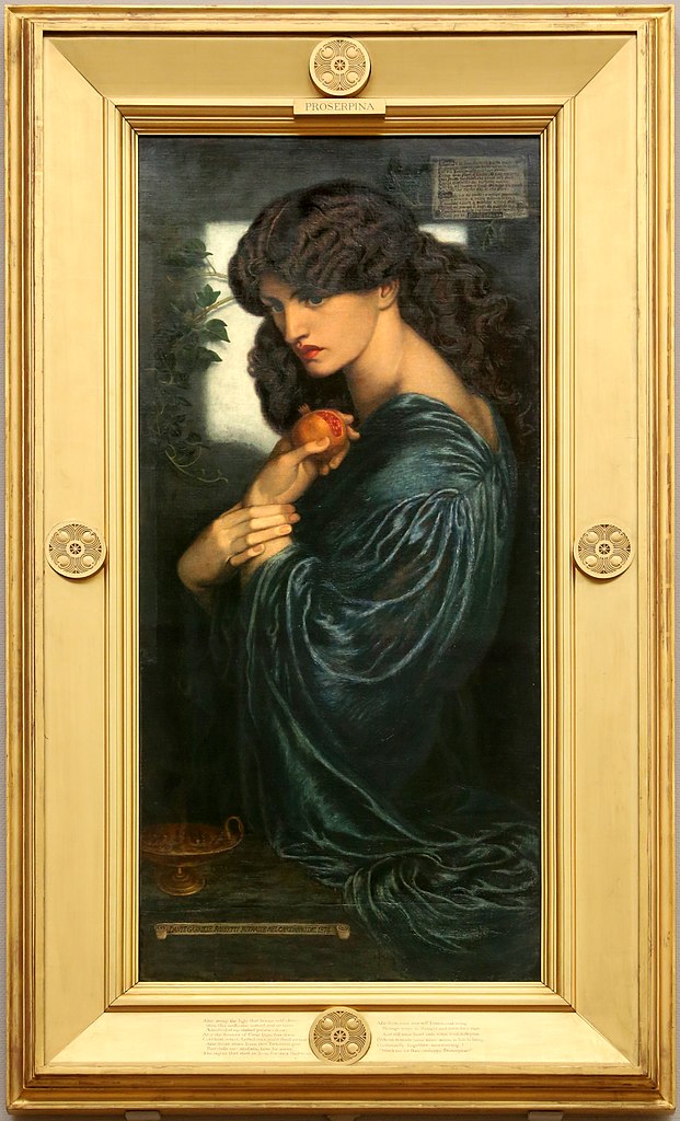 Proserpine 1874 Painting by Dante Gabriel Rossetti