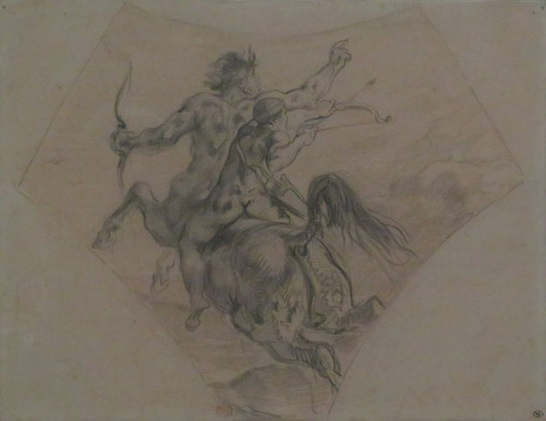 Study for 'the education of Achilles'