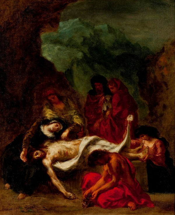 The Entombment Of Christ 1848
