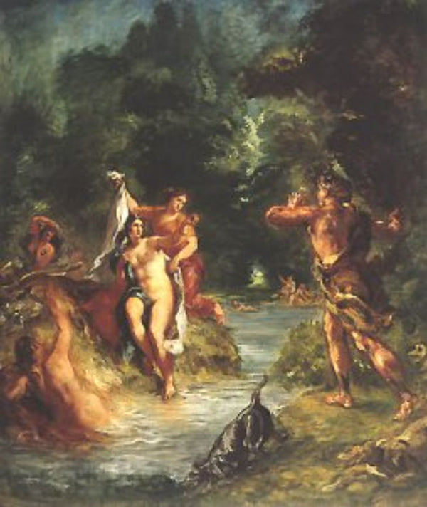 The Summer Diana Surprised by Actaeon