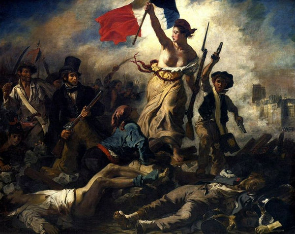 Liberty Leading the People Painting by Eugene Delacroix