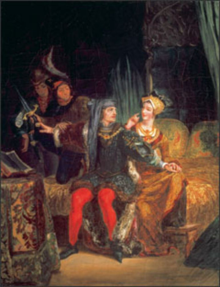 Charles VI and Odette de Champdivers