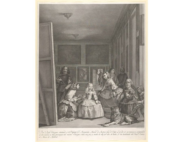Las Meninas or The Family of Philip IV 1656-57 