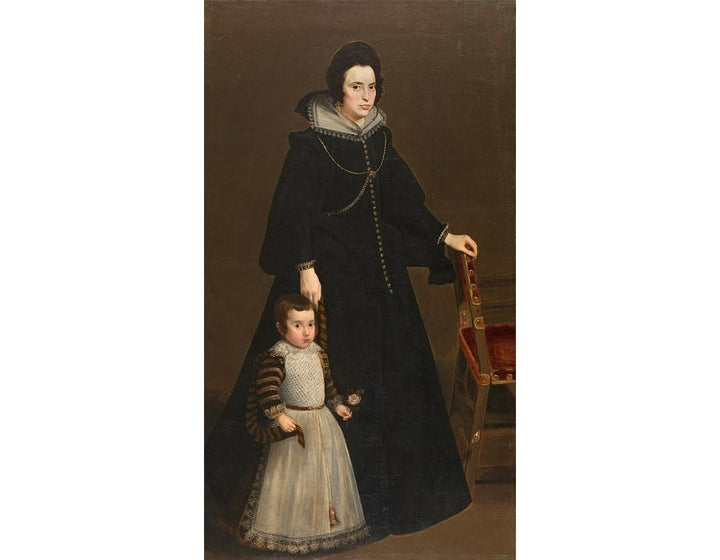 Dona Antonia de Ipenarrieta y Galdós and her Son Luis c. 1631 