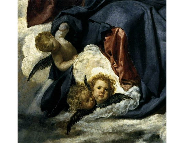 The Coronation of the Virgin (detail) 1645 
