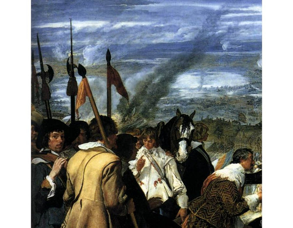 The Surrender of Breda (detail-1) 1634-35 