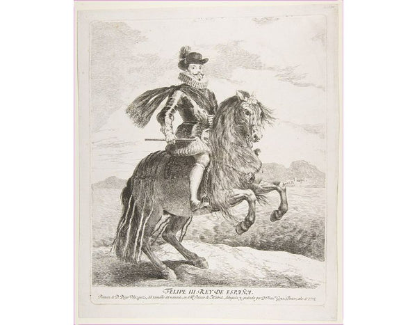Philip III on Horseback 1634-35 