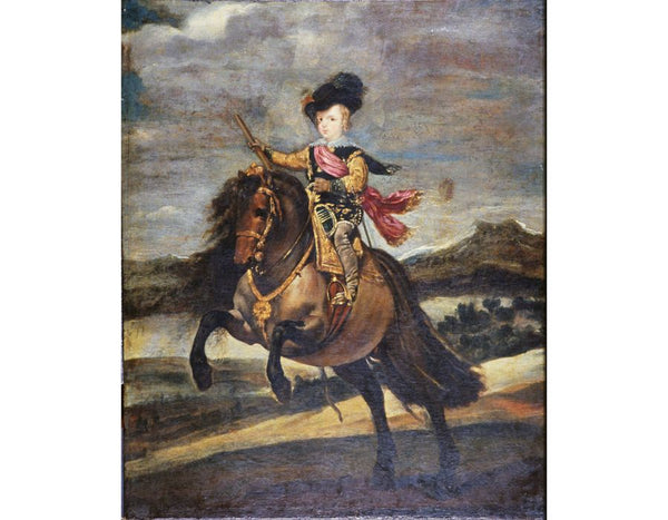 Prince Baltasar Carlos on Horseback 1635-36 