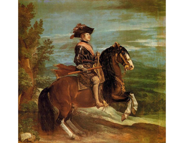 Equestrian Portrait Of Philip IV 