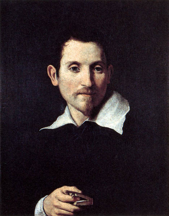 Portrait of Virginio Cesarini Painting  by Domenico Zampieri