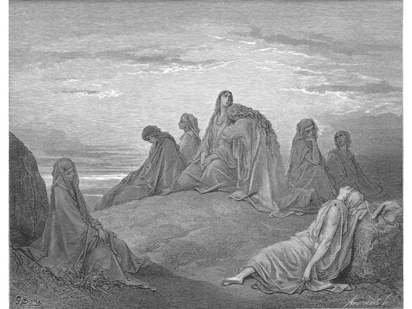 Jephthah's Daughter And Her Companions 
