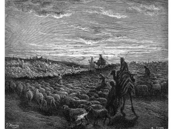 Abraham Journeying Into the Land of Canaan 