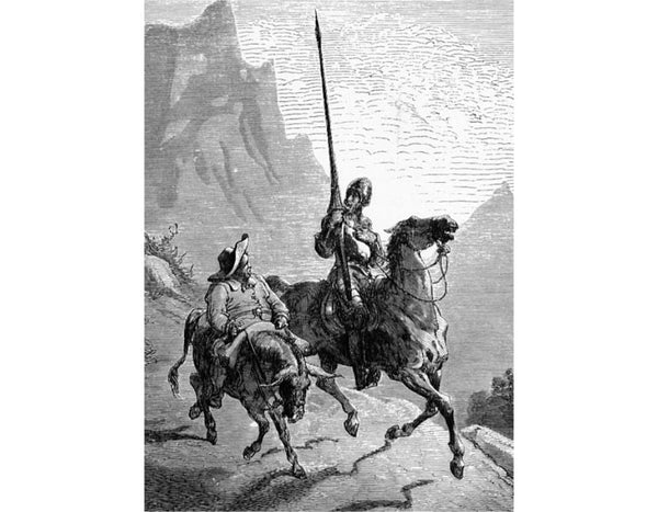 Don Quixote and Sancho Setting Out 
