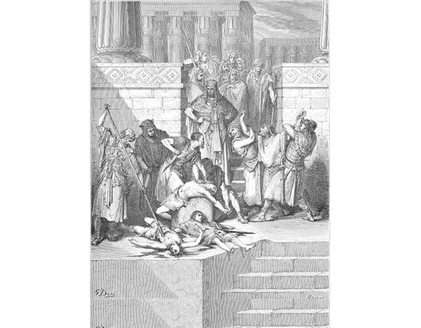 Slaughter of the Sons of Zedekiah before their Father 
