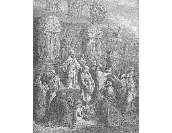Cyrus Restores the Vessels of the Temple 