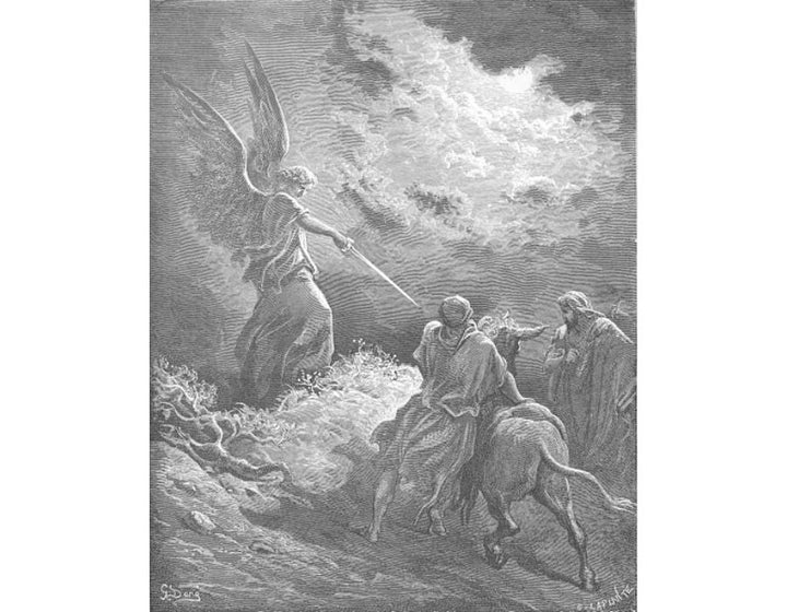 An Angel Appears to Balaam 