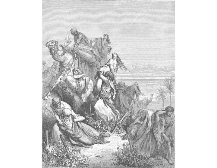 The Benjaminites Take the Virgins of Jabesh gilead 