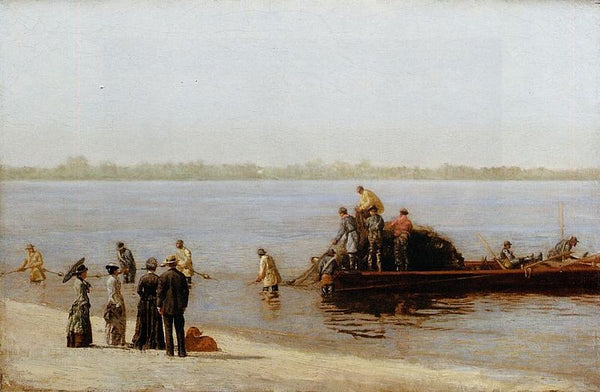 Shad Fishing at Gloucester on the Delaware River 2