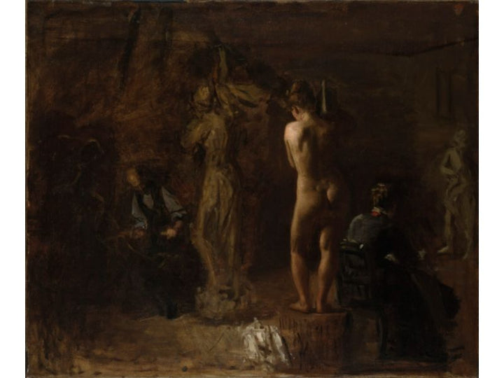 Compositional Study for William Rush Carving His Allegorical Figure of the Schuylkill River 