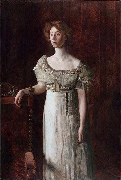 The Old Fashioned Dress-Portrait of Miss Helen Parker 