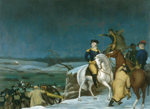 Washington at the Deleware Painting by Edward Hicks